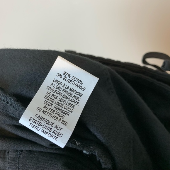 NEW NILI LOTAN Lace Up Avery Pant in Jet Black - Size 2 - Picture 11 of 12